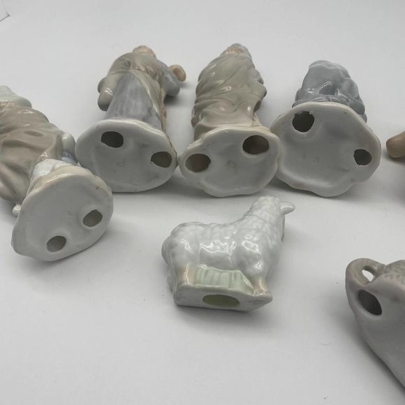 Lot of Nativity scene three kings one Shepard - Picture 5 of 6